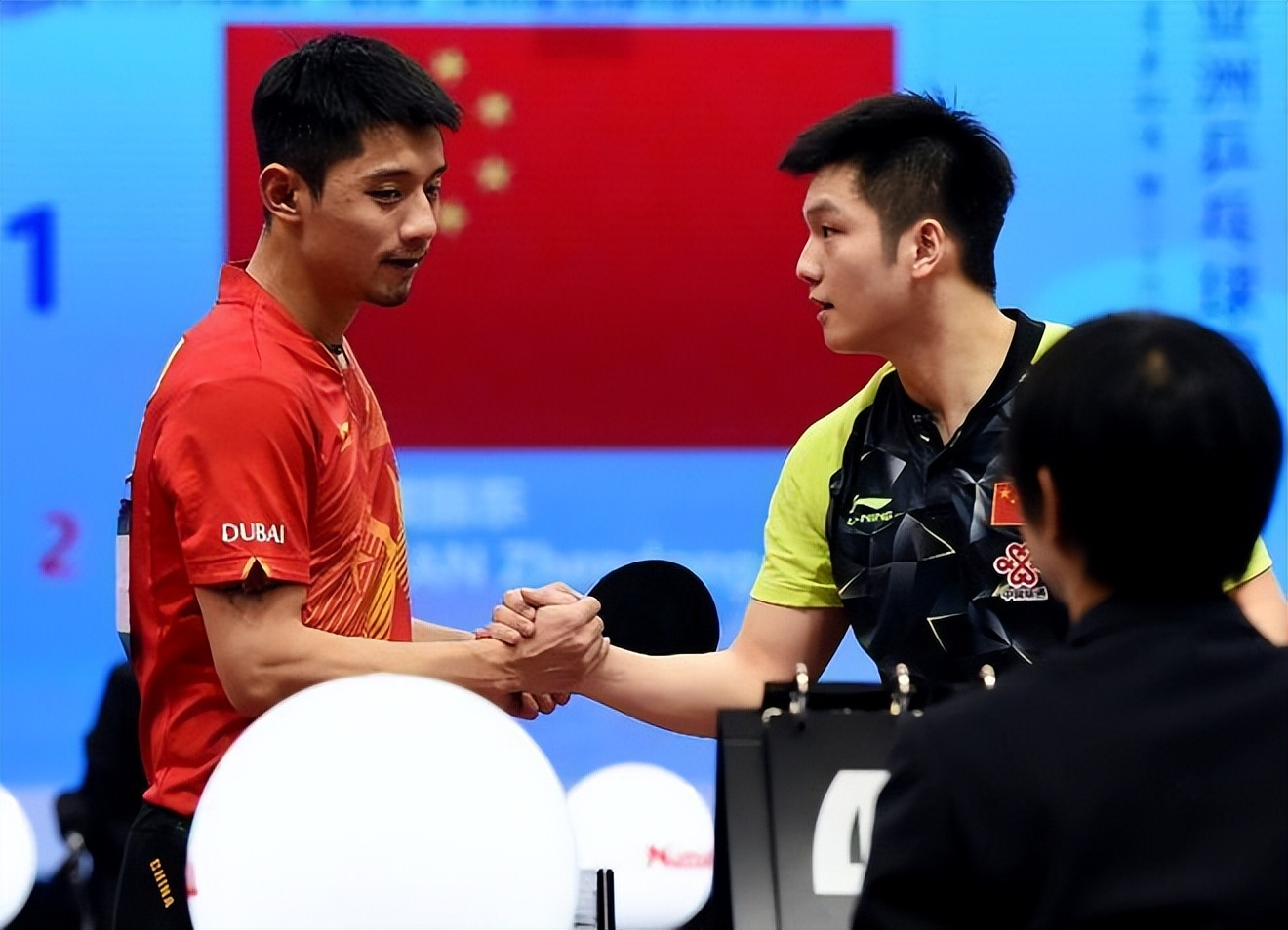 中国队翻盘法国队,张继科惊艳四座 中国队翻盘法国队,张继科惊艳四座