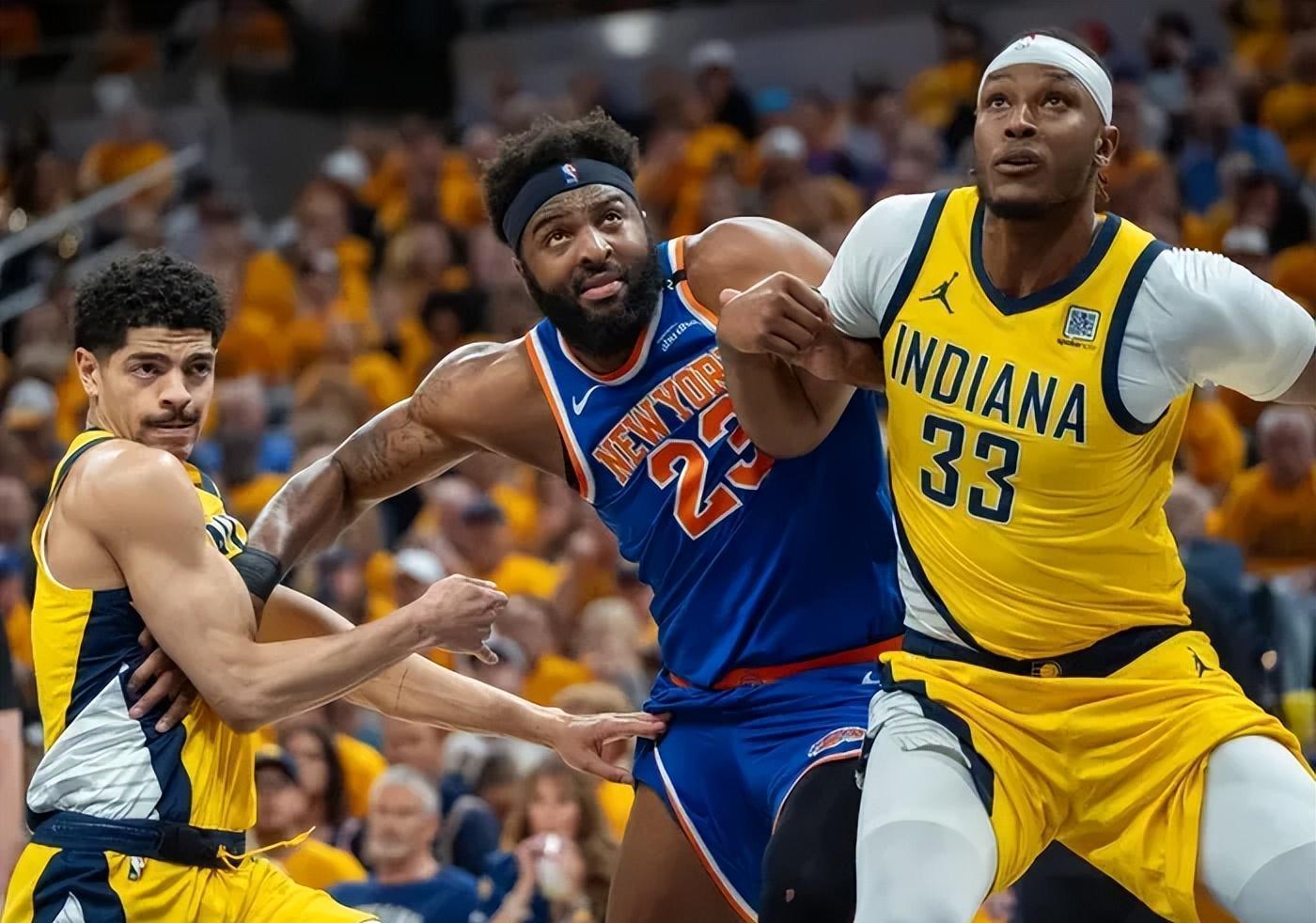 尼克斯逆转步行者，拉文刷新纪录